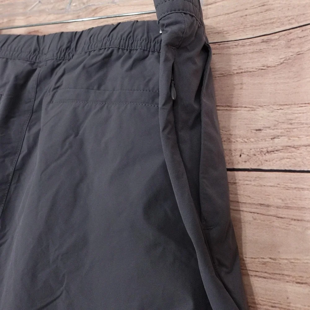 Banana Republic‎ Pants Mens 2XL Gray Jogger Elastic Waist Zip Pocket Lightweight
